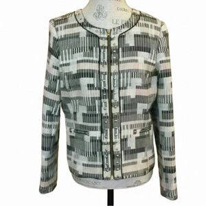 Badgley Mischka Unique Evening Formal Jacket
Women's Size Medium EUC